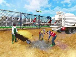 City Builder Airport building : Construction Games截图5