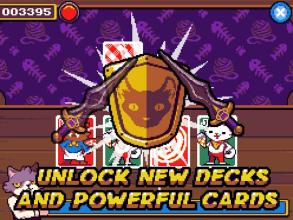 Cat Stacks Fever: endless speed card game截图2