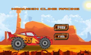 Super McQueen Monster Cars 1 Climb Racing截图1