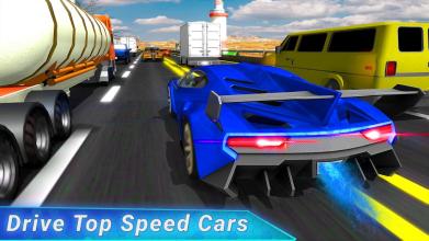 Highway Fastlane Racing : Multiple Vehicles截图3