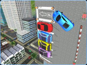 Vertical Car Parking Anti-Gravity Driving Sim 2018截图4