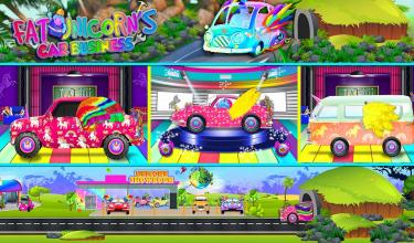 Mr. Fat Unicorn's Car Business! Car Wash & repair截图1