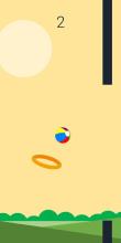 Red Bouncy Ball Jump Game截图3