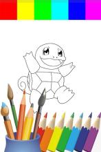 Coloring Book Poket Monster Games截图1