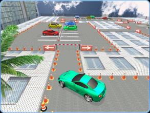 Vertical Car Parking Anti-Gravity Driving Sim 2018截图5