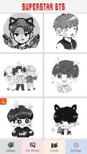 Superstar BTS - Pixel Art截图2