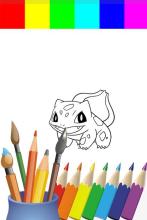 Coloring Book Poket Monster Games截图2