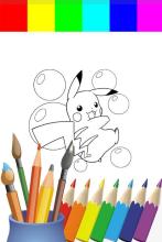 Coloring Book Poket Monster Games截图3