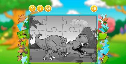 Magic Dinosaur Jigsaw Puzzles For Toddler截图2