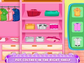 Mom Baby Clothes Washing Laundry截图2