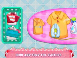 Mom Baby Clothes Washing Laundry截图1