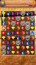 Pharaoh Jewels Curse - Deluxe Diamond Crush Game截图2