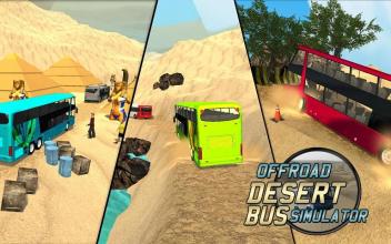Offroad Desert Bus Simulator截图4