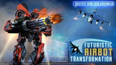 Futuristic Airplane Robot - Transformation Games截图1