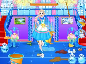 Elsas Clean Up - Dress up games for girls/kids截图3
