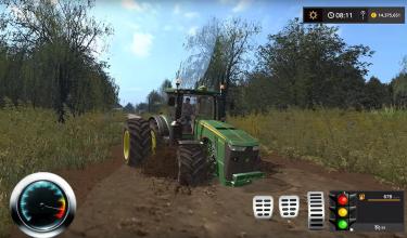 Tractor Farming Simulator 2018 : 3D Farm Harvestor截图3