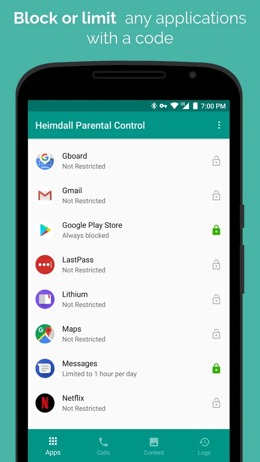 Heimdall Parental Control截图1