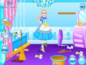 Elsas Clean Up - Dress up games for girls/kids截图2