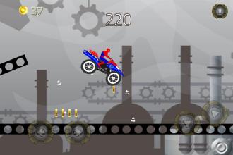 Spiderman Ride Motorbike截图1