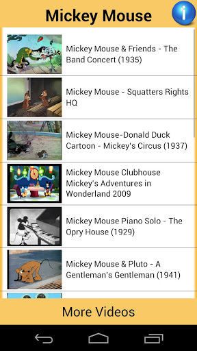 Mickey Mouse Cartoon HQ Videos截图3