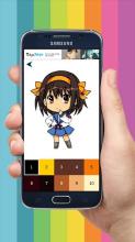 Anime Chibi Manga Coloring Book截图3