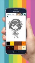 Anime Chibi Manga Coloring Book截图4