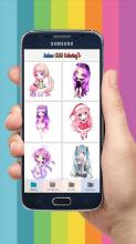 Anime Chibi Manga Coloring Book截图5