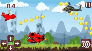 Red Plane Shooter Game截图2