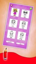 Coloring book Dolls截图3