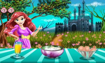 princess castle cake cooking game截图1
