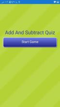 Add And Subtract Quiz截图5