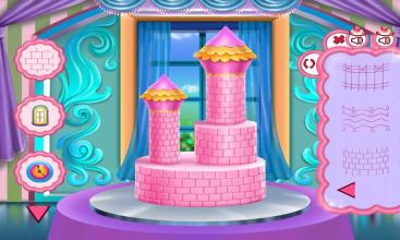 princess castle cake cooking game截图5