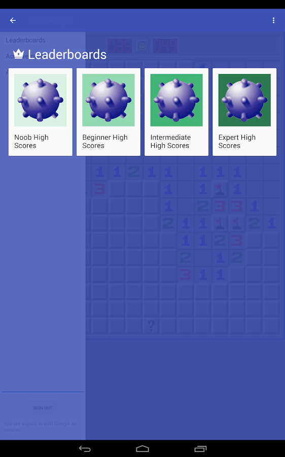 Minesweeper (扫雷)截图1