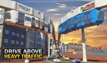 Elevated Train Driving Simulator: Sky Tram Driver截图4