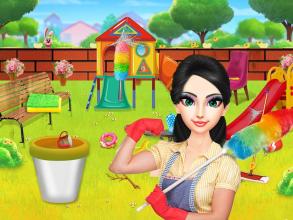 Sweet Girl House Cleanup: Home Cleaning Game截图4