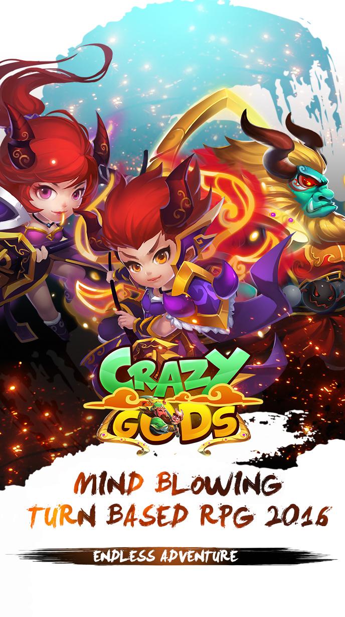 Crazy Gods: Strategy RPG截图1