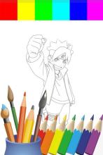 Coloring Manga Games For kids截图2