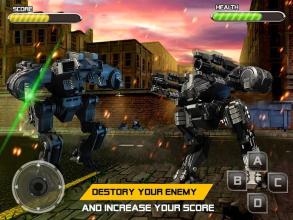 Battle Robot Fighting Games : Boxing War Machines截图2