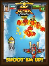 Sky Jet Fighter War - Arcade Shooting Games截图4