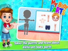 My Body Parts - Human Body Parts Learning for kids截图2