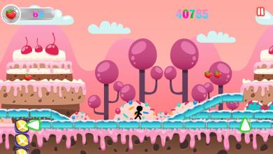 Stickman Fruit Candy截图1