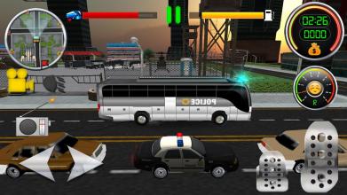 Real Police Bus : Cop Bus Simulator截图3