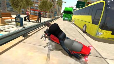 City Traffic Moto Racing截图2