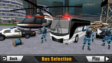 Real Police Bus : Cop Bus Simulator截图4