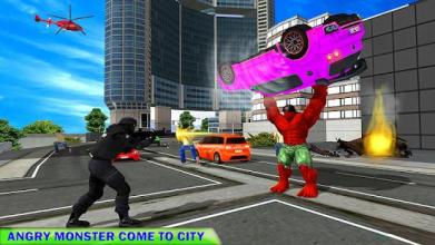 Incredible Monster City Battle Fighting Hero截图3
