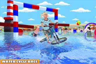 Kids Water Bicycle Surfing截图4