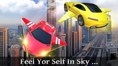 Flying Sports Car Simulator 2018 : Flying Car Free截图3