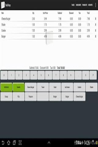 TabShop - Point of Sale POS截图1