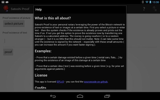 Satoshi Proof截图5