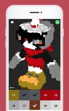 Cuphead Craft 3D Color by Number ; Modern Coloring截图2